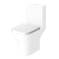 LECICO Shani Square Rimless Sanitaryware - Wrap Over Soft Close Seat