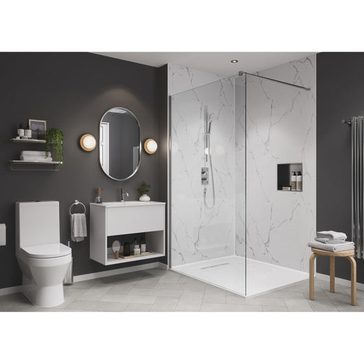  Glacier Marble Bathroom Wall Panels
