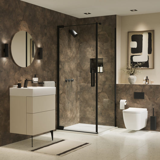  Bronze Smoke Bathroom Wall Panels