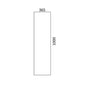 Blend 1000 x 365mm Full Depth Work Top - Halifax Oak - welovecouk