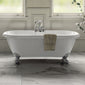 Wilmslow Traditional 1695mm Freestanding Bath & Leg Set - welovecouk