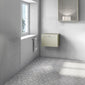 Henbury 600mm Wall Mount Vanity Unit - Country White - welovecouk