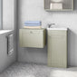 Henbury 600mm Wall Mount Vanity Unit - Country White - welovecouk