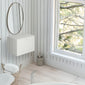 Henbury 600mm Wall Mount Vanity Unit - Country White - welovecouk