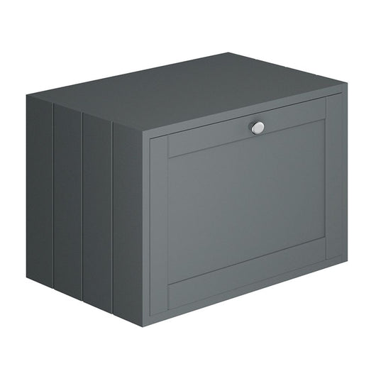  Henbury 600mm Wall Mount Vanity Bathroom Pack - Matt Grey - welovecouk