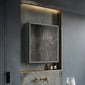 Henbury 800mm Double Door Mirror Cabinet - Matt Grey - welovecouk