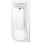 Synergy Cambridge 1685mm Left Hand Shower Bath - welovecouk