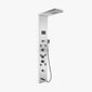 SDG Shower Tower with Thermostatic Valve , Overhead Rose, Handset & Body Jets - Polished Chrome