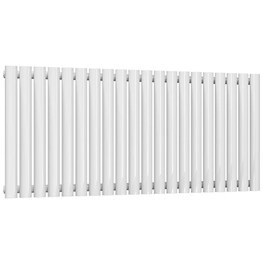  Reina Neva Horizontal Single Radiator 550 x 1180 - White