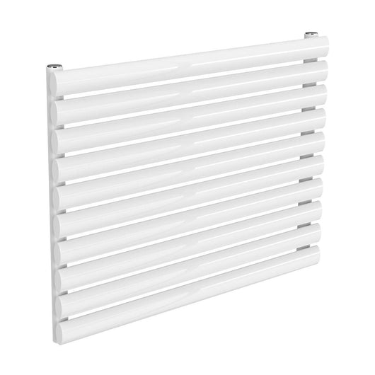  Reina Nevah Single Horizontal Steel Radiator 590 x 800 - White