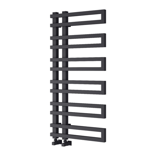  Reina Pietra Vertical Designer Heated Towel Rail - 1100 x 530mm - Anthracite