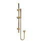 PORTO 1700mm Premium Shower Bathroom Suite with Slide Rail Kit - Brushed Brass