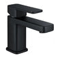 Tre Mercati Matt Black Modern Deck Mounted Mono Basin Mixer Tap