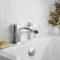 Nuie Vibe Bath Filler - Chrome - welovecouk
