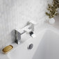 Nuie Vibe Bath Filler - Chrome - welovecouk