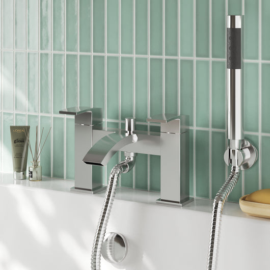  Nuie Vibe Bath Shower Mixer - Chrome - welovecouk