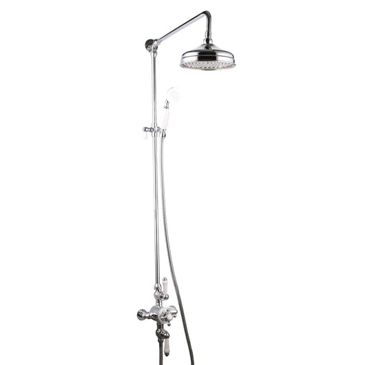  Trisen Shalma Traditional Exposed Thermostatic Shower Set - welovecouk