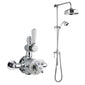 Twin Thermostatic Shower Valve & Kit