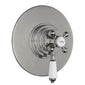 Hudson Reed White Topaz Concealed Dual Shower Valve - Brushed Pewter - welovecouk
