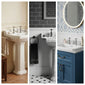 Trisen Formby 2-Tap-Hole Crosshead Basin Pillar Taps - welovecouk