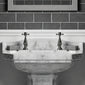 Trisen Formby 2-Tap-Hole Crosshead Basin Pillar Taps - welovecouk