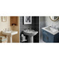 Trisen Wisley 2-Tap-Hole Basin Taps - Chrome - welovecouk