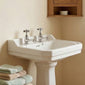 Trisen Wisley 2-Tap-Hole Basin Taps - Chrome - welovecouk
