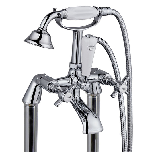  Trisen Wisley Freestanding Basin Shower Mixer - welovecouk