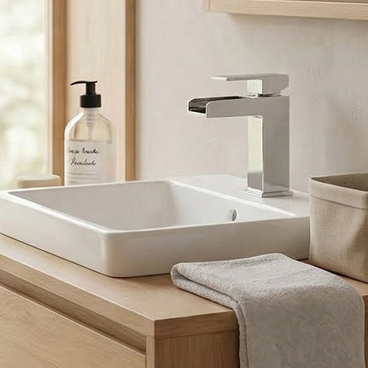  Trisen Warley Delux Mono Basin Mixer - Excludes Waste - welovecouk
