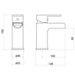 Trisen Ganton Basin Mono and Bath Shower Mixer Tap Pack