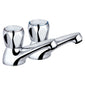 Trisen Club Twin Basin Mixer and 3/4 Bath Taps Pack - welovecouk