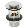  Trisen Pop Up Slotted Basin Waste - Chrome - welovecouk