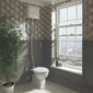 Bayswater Victrion High Level Toilet with Pull Chain Cistern and Flush Pipe Kit - Without Toilet Seat