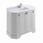 Bayswater Victrion 4-Door Vanity Unit 1000mm Wide - Earl Grey (Excluding Basin)