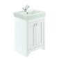 BC Designs Victrion 2-Door Vanity Unit 640mm Wide - Nimbus White - welovecouk