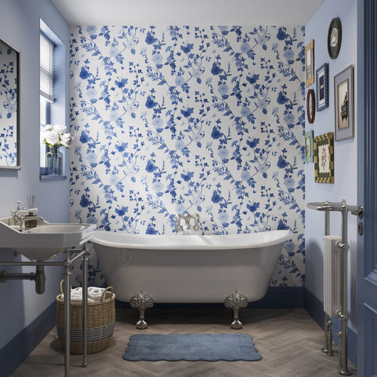  Vintage Porcelain Bathroom Wall Panels