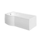 P-Shaped 1700 x 850/700 Shower Bath Only - welovecouk