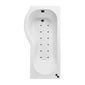 P Shaped Hydrotherapy Air SPA Bath - 1500mm