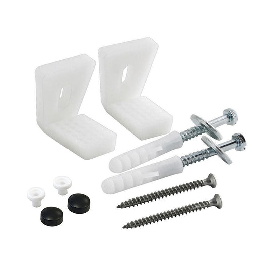  WC Pan Floor Fixing Kit - Black
