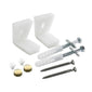 Semi Pedestal Wall Fixing Kit - Brushed Brass