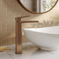 Nuie Windon High Rise Mono Basin Mixer (No Waste) - Brushed Bronze