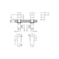 Nuie Windon  3/4" Side Valves - Chrome - welovecouk