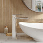 Nuie Windon High-Rise Mono Basin Mixer (No Waste) - Chrome