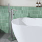 Nuie Windon Freestanding Bath Shower Mixer - Brushed Gun Metal - welovecouk