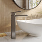 Nuie Windon High-Rise Mono Basin Mixer (No Waste) - Brushed Gun Metal