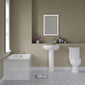Alpha Complete Bathroom Suite 1600mm with Conway Tap &  Shower Mixer