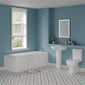 Alpha Complete Bathroom Suite 1700 x 700 Various Options