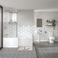 Serene 1600 L-Shaped Complete Shower Bathroom Suite