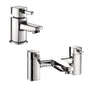 Nova 1700 L Shaped Complete Shower Bathroom Suite
