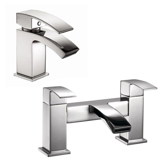  Finesse Basin Mono and Bath Filler Tap Pack